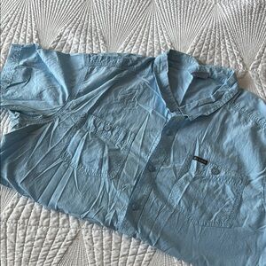 Columbia Blue Lightweight Casual Shirt
